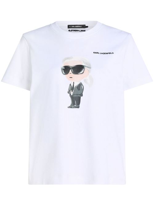 T-shirt donna maniche corte Karl Lagerfeld | A1W17130100